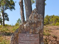 Esterel aout 2014 1  Monument se trouvant dans l'Esterel, au-dessus d'Agay - Août 2014