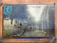 DSC 0045  Reproduction ancienne de la Montée de l'Eglise en 1911.