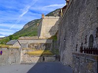Briancon 16 septembre 2013 61  Vue sur les fortifications depuis la Porte d'Embrun.Septembre 2013