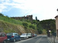 collioure 14 mai 2013 17  Copie  Collioure. Le Château Royal vue en entrant dans le village. Mai 2013
