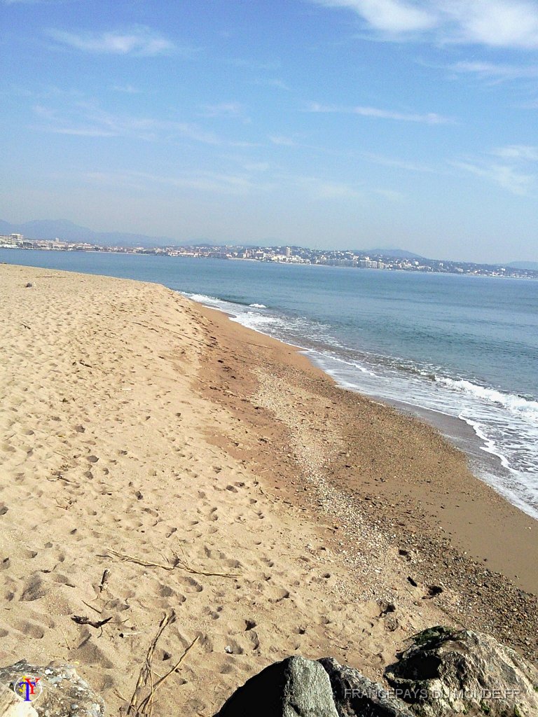 29 fevrier 2012   1.jpg - Les plages, côté, embouchure de l'Argens.
