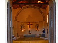 DSC0078  Chapelle Sainte-Brigitte. 20 septembre 2015. Vue générale de l'intérieur.