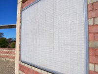DSC0129  Mémorial de la Lègue. 20 septembre 2015. Panneau où sont recensés tous les soldats de toutes origines et de toutes armes.
