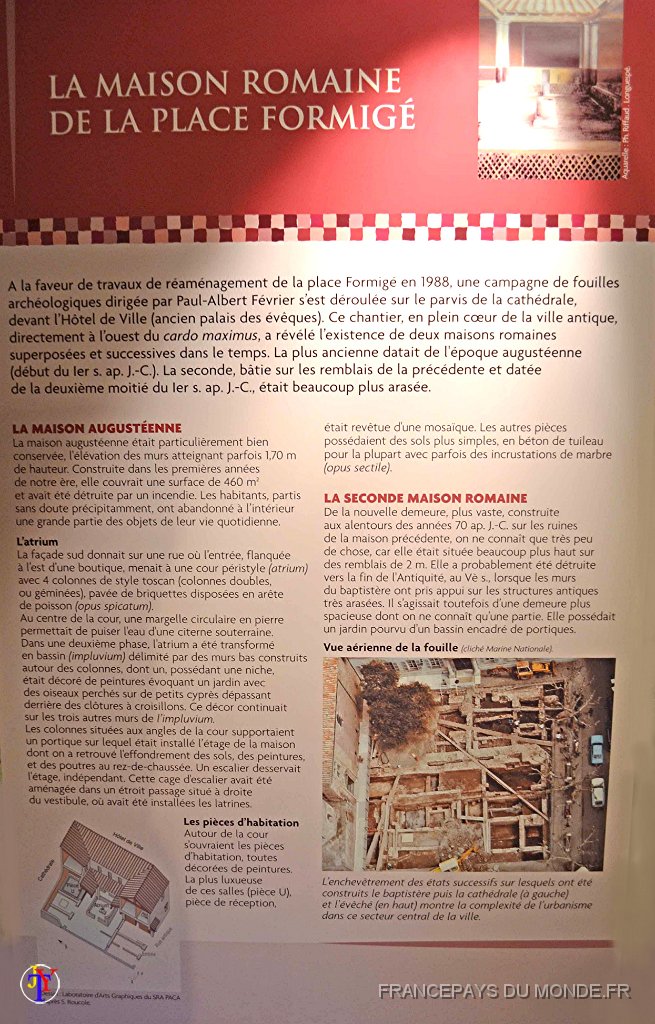 DSC 0034.JPG - La maison romaine. 16/09/2012. (document Musée)