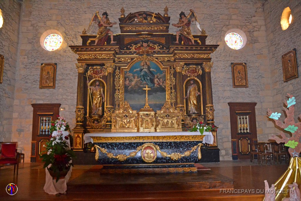 Eglise Saint Martin  Pessac 23 12 2013 8.JPG - Pessac - 33. Eglise Saint-Martin. 23 décembre 2013