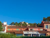 Rues de Porquerolles 3  30 - Porquerolles (Hyères) - 83 - Vue du Fort Sainte Agathe