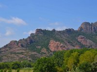 Lac Arena 16 juin 2013 10  Le rocher de Roquebrune sur Argens. 16 juin 2013