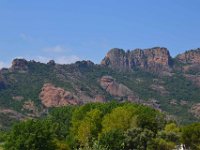 Lac Arena 16 juin 2013 11  Le rocher de Roquebrune sur Argens. 16 juin 2013