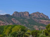 Lac Arena 16 juin 2013 12  Le rocher de Roquebrune sur Argens. 16 juin 2013