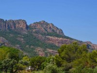 Lac Arena 16 juin 2013 13  Le rocher de Roquebrune sur Argens. 16 juin 2013