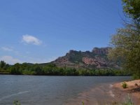 Lac Arena 16 juin 2013 23  Le lac Arena et le rocher de Rquebrune sur Argens. 16 juin 2013