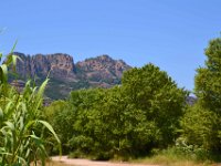 Lac Arena 16 juin 2013 26  Le rocher de Roquebrune sur Argens. 16 juin 2013