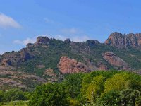 Lac Arena 16 juin 2013 50  Le rocher de Roquebrune sur Argens. Panorama. 16 juin 2013