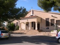 Eglise de Saint Aygulf  L'église.