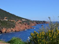 DSC0128  La corniche d'Or entre Agay et Le Trayas. 26 février 2015.