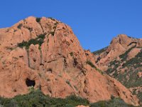 DSC0155  La corniche d'Or entre Agay et Le Trayas. L'Esterel. 26 février 2015.