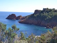 DSC0227  La corniche d'Or entre Agay et Le Trayas. Calanque de l'Aurelle.26 février 2015.