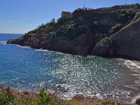 DSC0236  La corniche d'Or entre Agay et Le Trayas. Calanque de l'Aurelle.26 février 2015.
