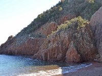 DSC0245  La corniche d'Or entre Agay et Le Trayas. Calanque de l'Aurelle.26 février 2015.