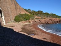 DSC0247  La corniche d'Or entre Agay et Le Trayas. Calanque de l'Aurelle.26 février 2015.