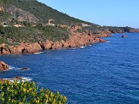 Panorama1  La corniche d'Or entre Agay et Le Trayas. 26 février 2015.