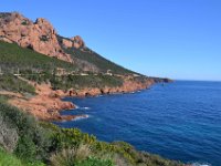 Panorama2  La corniche d'Or entre Agay et Le Trayas. 26 février 2015.