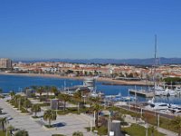 DSC0073  Esplanade Bonaparte. Au second plan, les plages de Fréjus.26 février 2015