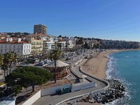 Panorama12  Panoramique de la plage du Veillat et de la Promenade René Coty.26 février 2015