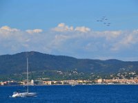 Saint Tropez 10 octobre 2015 155  Saint-Tropez. La patrouille de France lors d'un meeting à Sainte-Maxime. 10 octobre 2015.