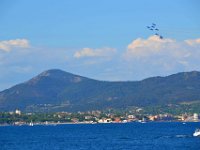Saint Tropez 10 octobre 2015 156  Saint-Tropez. La patrouille de France lors d'un meeting à Sainte-Maxime. 10 octobre 2015.