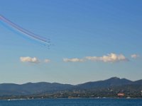 Saint Tropez 10 octobre 2015 161  Saint-Tropez. La patrouille de France lors d'un meeting à Sainte-Maxime. 10 octobre 2015.