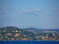 Saint Tropez 10 octobre 2015 164  Saint-Tropez. La patrouille de France lors d'un meeting à Sainte-Maxime. 10 octobre 2015.