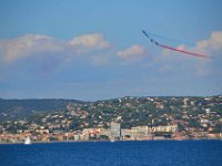 Saint Tropez 10 octobre 2015 165  Saint-Tropez. La patrouille de France lors d'un meeting à Sainte-Maxime. 10 octobre 2015.