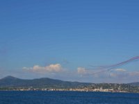 Saint Tropez 10 octobre 2015 192  Saint-Tropez. La patrouille de France lors d'un meeting à Sainte-Maxime. 10 octobre 2015.