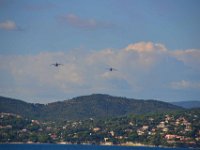 Saint Tropez 10 octobre 2015 194  Saint-Tropez. La patrouille de France lors d'un meeting à Sainte-Maxime. 10 octobre 2015.