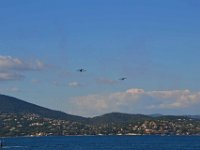 Saint Tropez 10 octobre 2015 195  Saint-Tropez. La patrouille de France lors d'un meeting à Sainte-Maxime. 10 octobre 2015.