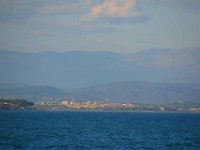 Saint Tropez 10 octobre 2015 241  Vue sur Fréjus. 10 octobre 2015.