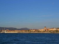 Saint Tropez 10 octobre 2015 257  Saint-Raphaël. Au premier plan, l'Esplanade Bonaparte. 10 octobre 2015.