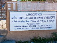 Notre Dame d Afrique 29 01 21 15  Théoule (06) - Le Mémorial Notre Dame d'Afrique - 29 janvier 2021