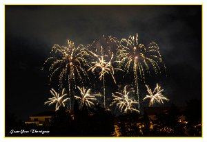 Feux artifices Frejus 17 juillet 2017 3 cadre Frejus (83) - 17 juillet 2017