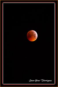 6H10 Eclipse de la lune - 21 janvier 2019 - 6H10