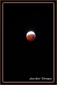 7h20 Eclipse de la lune - 21 janvier 2019 - 7H20