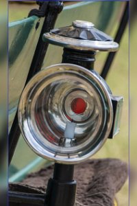 Lampe de caleche Reflets sur une lanterne de calèche