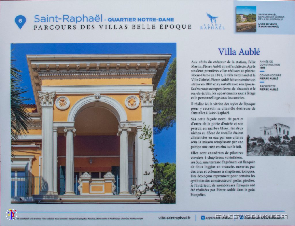 Villa Auble.jpg - Saint-Raphaël (83) - Villa Aublé - 14/04/2022